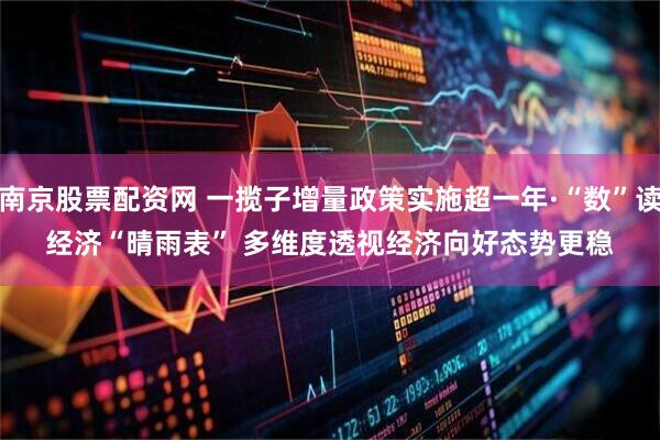 南京股票配资网 一揽子增量政策实施超一年·“数”读经济“晴雨表”&#32;多维度透视经济向好态势更稳