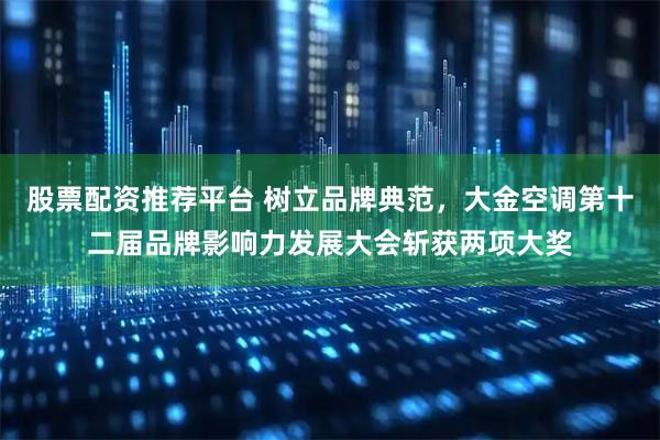 股票配资推荐平台 树立品牌典范,大金空调第十二届品牌影响力发展大会斩获两项大奖