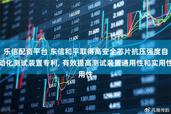 乐信配资平台 东信和平取得高安全芯片抗压强度自动化测试装置专利, 有效提高测试装置通用性和实用性