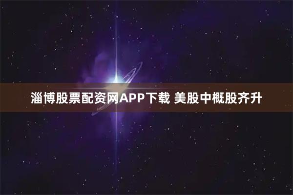 淄博股票配资网APP下载 美股中概股齐升